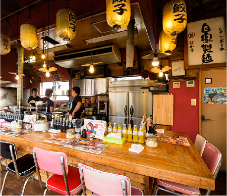 トラの夢 お店内